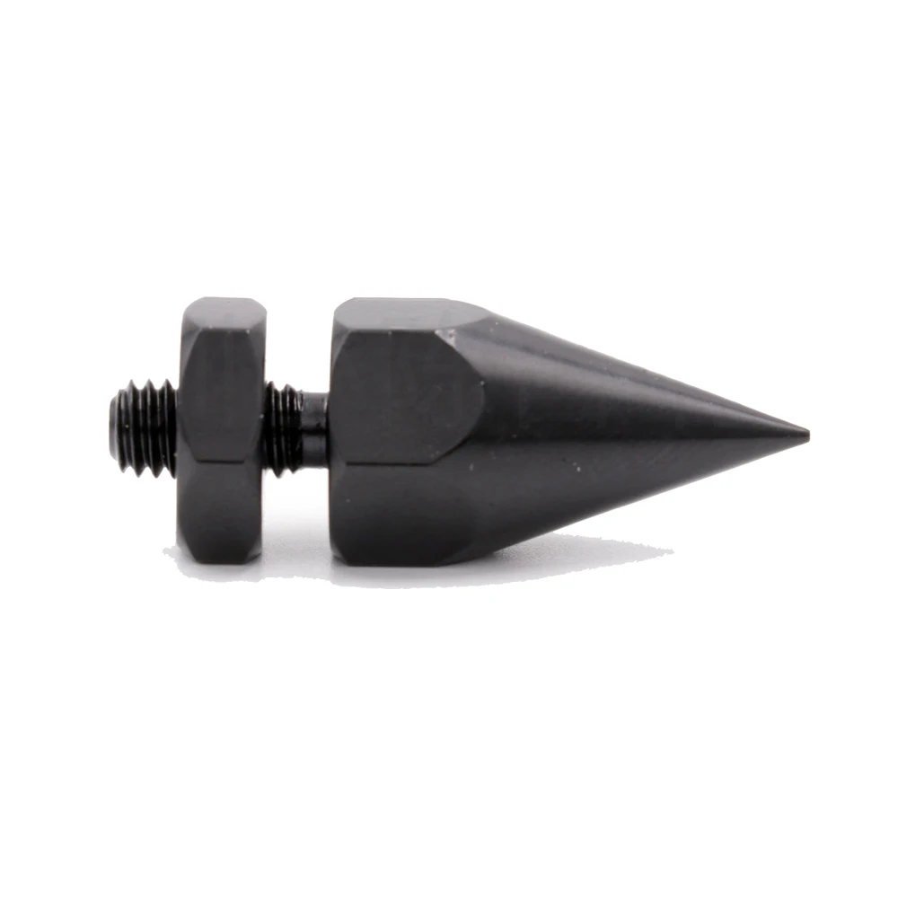 4PCS M8x40 M6x40 M10x40 Speaker Spike Amplifier Shockproof Isolation Stand Feet Cone Base Pads