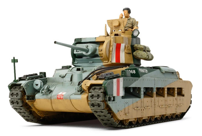 ชุดประกอบโมเดลรถถังทหารอังกฤษ Tamiya 32572 ขนาด 1/48 รุ่น Mark IIA Matilda MK.III/IV ของเล่นสะสมสำหรับผู้ที่ชื่นชอบงานทหาร ทำจากพลาสติก ประกอบเอง เป็นของขวัญ