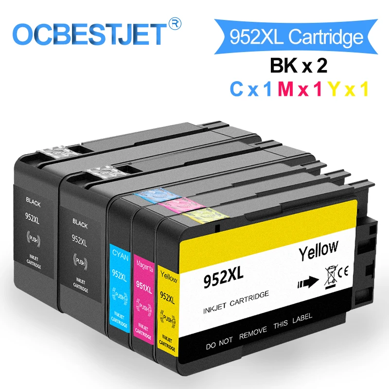 

OCBESTJET For HP952 HP 952 952XL Compatible Ink Cartridge Officejet Pro 7740 8210 8216 8218 8710 8715 8740 8720 8725 8730