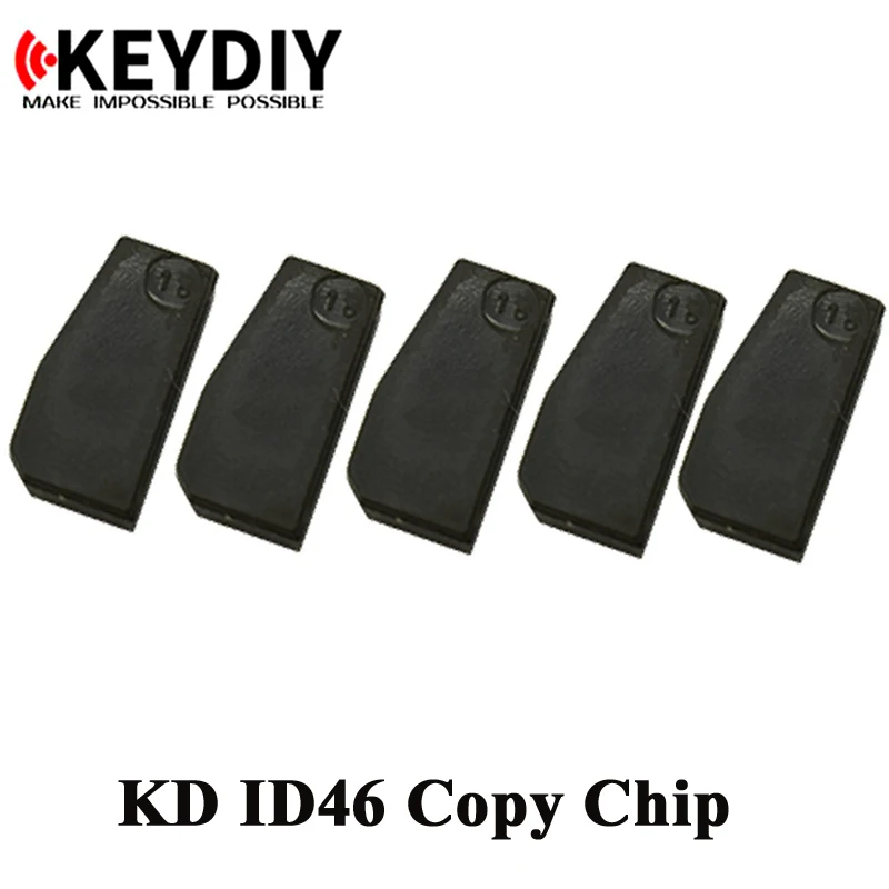 10 Chiếc Tự Động KD Transponder Chip KD ID4C/4D ID46 KD-4D KD-46 KD-48 4C 4D 46 48 Bản Sao Chip cho KEYDIY KD-X2