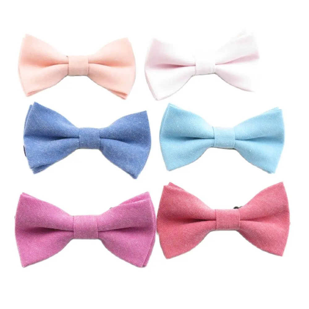 

(1 pcs/lot) 100% Oxford spinning Children bowtie/pure color desgin/fashion leisure small boy bowknot bow tie gravata