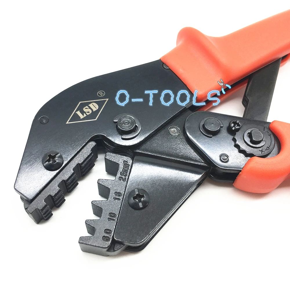 Hand cable crimping pliers for bootlace ferrules 6-25mm2 wire end sleeve crimping tool AP-0625WF multi tools crimper