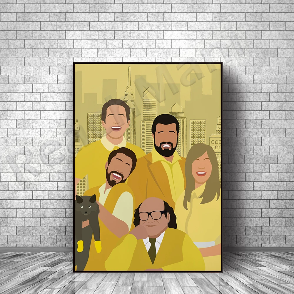 

Philadelphia TV series posters are always sunny, always sunny wall art decoration, poster printing