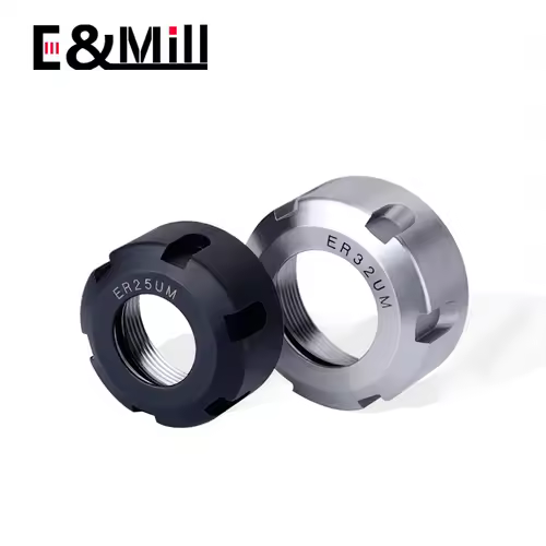 ER8 ER11 ER16 ER20 ER25 ER32 ER40 A M UM SK10 SK16 GER11 GER16 GER20 GER25 GER32 High Precision ER Nut CNC Nut Engraving machine - Image 5