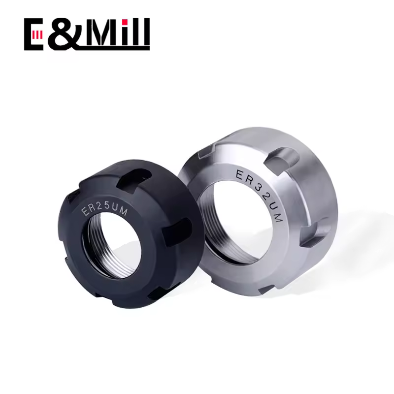 ER8 ER11 ER16 ER20 ER25 ER32 ER40 A M UM SK10 SK16 GER11 GER16 GER20 GER25 GER32 High Precision ER Nut CNC Nut Engraving machine - Image 5