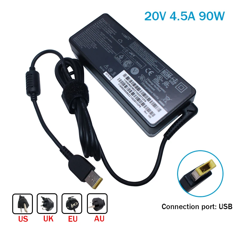 

20V 4.5A AC Power Supply Adapter Laptop Charger For Lenovo G405s G500 G500s G505 G505s G510 G700 Thinkpad ADLX90NCC3A ADLX9 E540