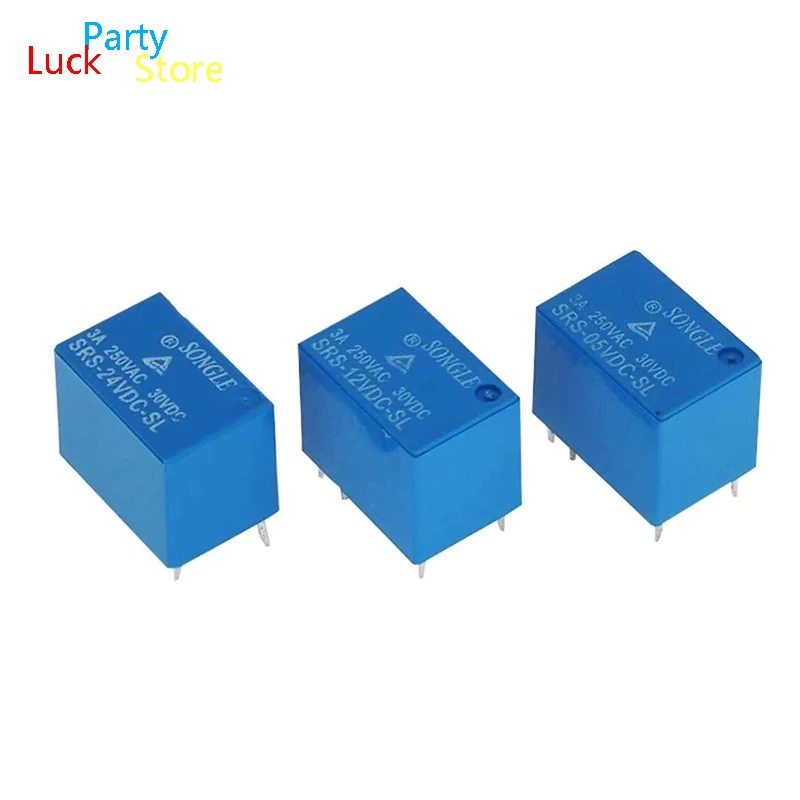 10-20 шт. SRS-05V12V24VDC-SL 6-контактный 3A комплект преобразовательных реле 4100, новая оригинальная микросхема