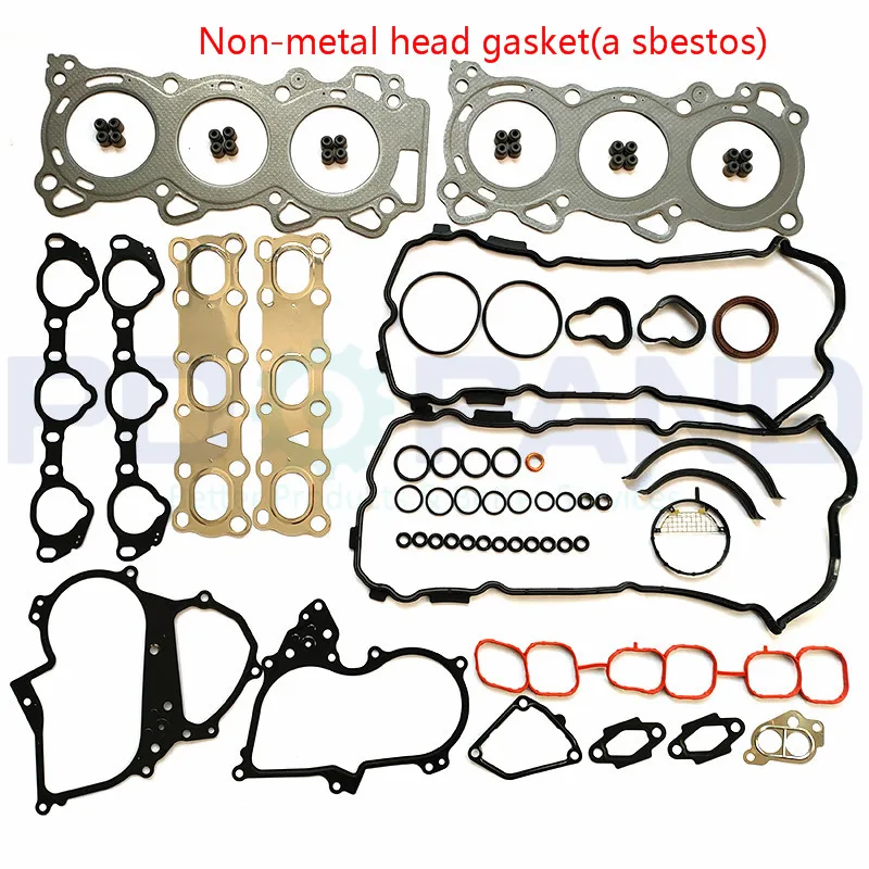 VQ25DE Engine Overhaul Rebuilding Gasket Kit  A0101-JK20A forNissan TEANA J32Z 2.5L V6 24V