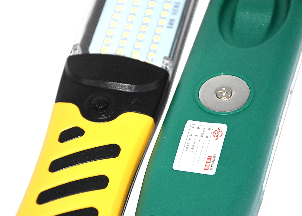 Car Portable LED Emergency Safety Work Light 80 LED Beads Flashlight Magnetic Car Inspection Repair Handheld Work Lamp