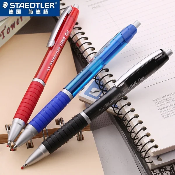 5PCS Germany STAEDTLER LUNA Gel Pen 4612 Signing Pen Smooth Writing