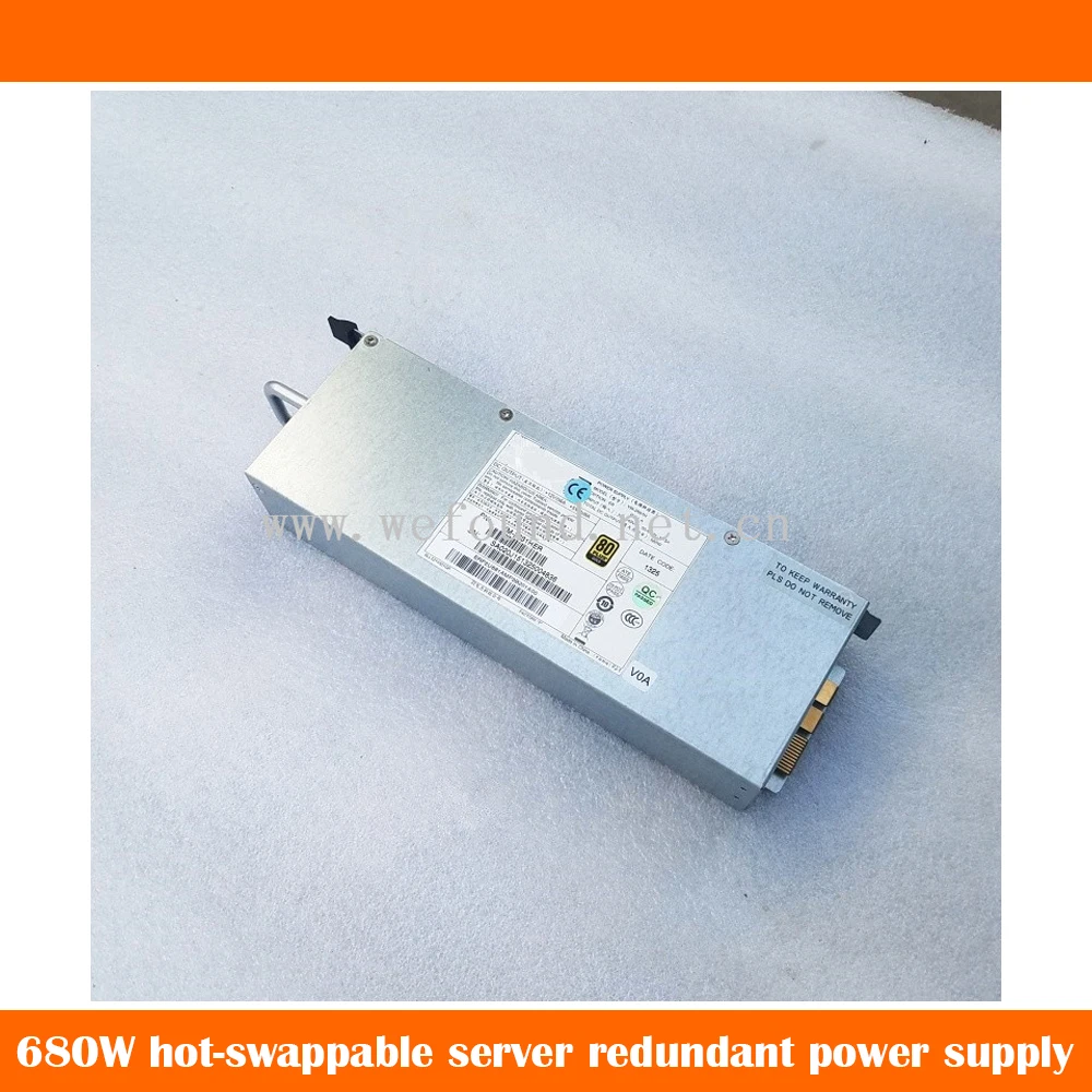 Original For 3Y YM-2681H 680W Hot-Swappable Server Redundant Power Supply