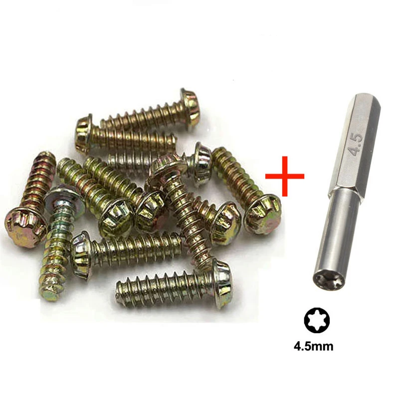 50 100 500 1000 Uds tornillos de consola de juegos para N E S /n gc /n 64 / S F C consola de juegos para adaptador de CA wii tornillos de 4,5mm