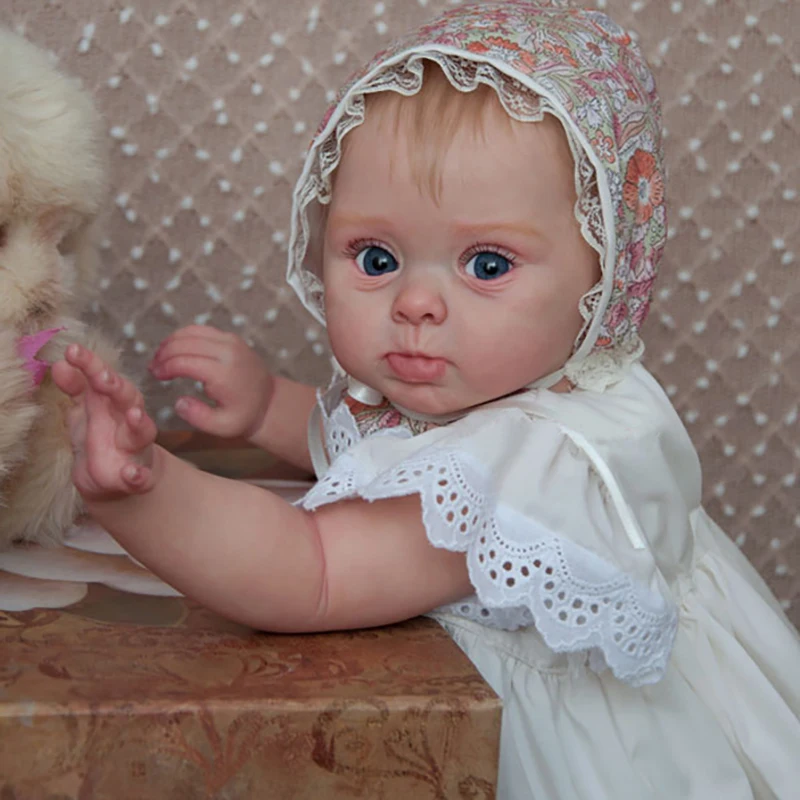 

24inch Reborn Doll Kit Adelaide Limited Edition Unfinished Doll Parts Toddler Size Blank Doll Kit for Girls Name on the Neck