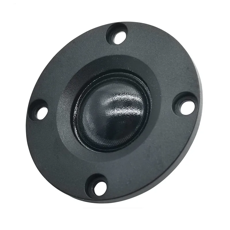 ชุดลำโพงทวีตเตอร์2นิ้ว6ohm ลำโพงเสียงแหลม15W 52มม. ลำโพง2ทางสำหรับเครื่องเสียงบ้านแบบ DIY โดมฟิล์มไหมนีโอดิเมียมใหม่2ชิ้น