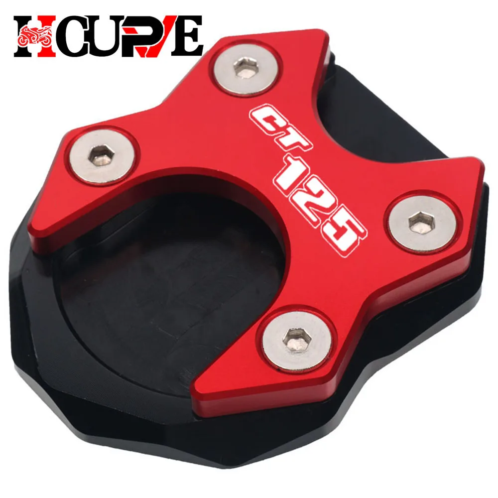 

Для HONDA CT125 CT125 2019-2023 аксессуары для мотоциклов, подставка для ног с ЧПУ, боковая подставка, удлинитель, опорная пластина, увеличенная