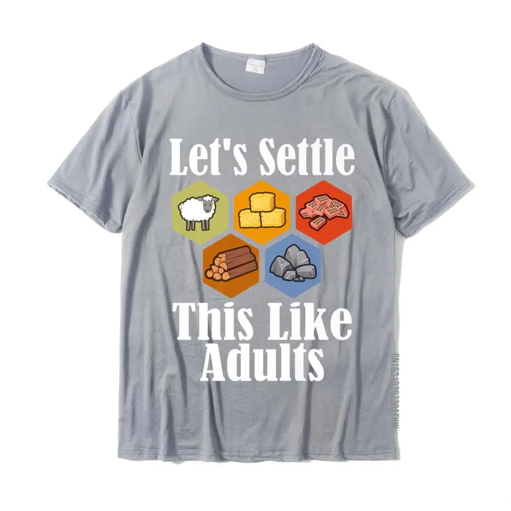 Settlers Board Game Night Longest Settle Sheep Ore Funny Premium T-Shirt Gift Tees For Men Cotton T Shirt Family Fashionable