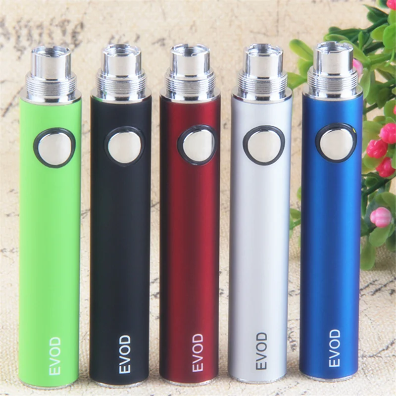 1 Buah Evod Baterai 650Mah Vaporizer Ego Vape 510 Thread Cocok untuk Ce4 Ce5 Mt3 E Rokok Atomizer Pena Vaper