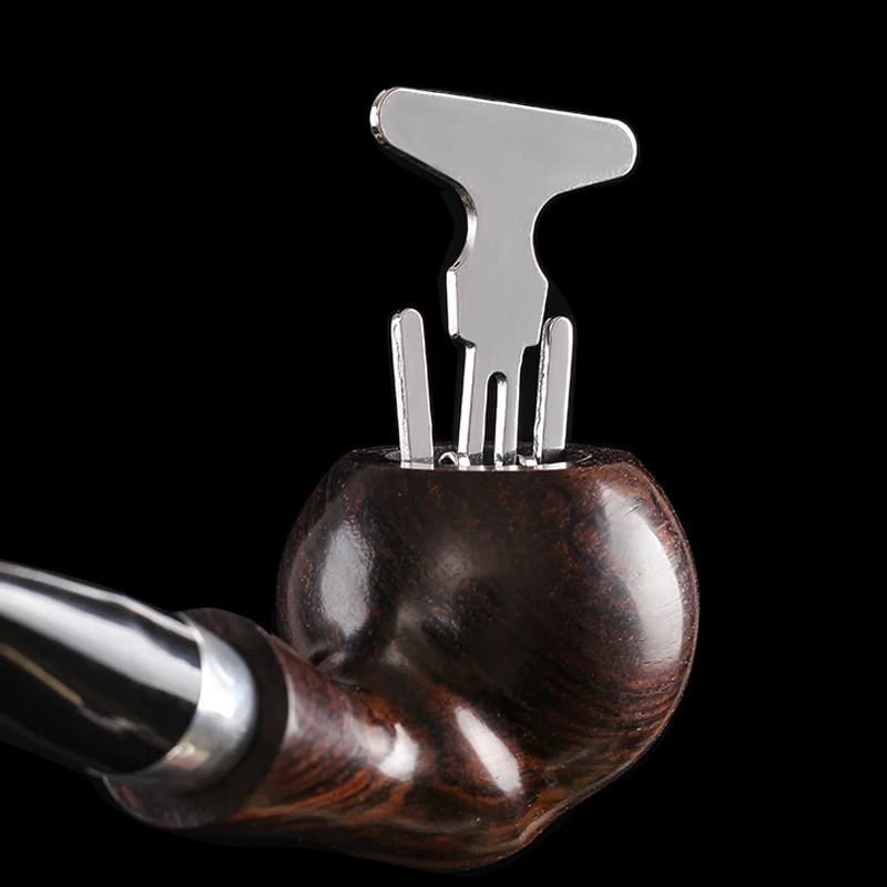 

Tamper Scraper Reamer Stainless Steel Adjustable Pipe Reamer Tool Cigar Gadges Accessories Easy New Clean Smoking Pipe Tools