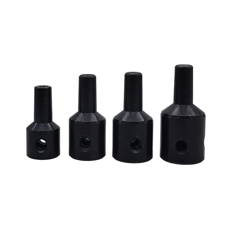 1PCS Jt0 drill chuck adaptor connecting rod shaft sleeve steel copper coupling 4mm/5mm/6mm/8mm image 3
