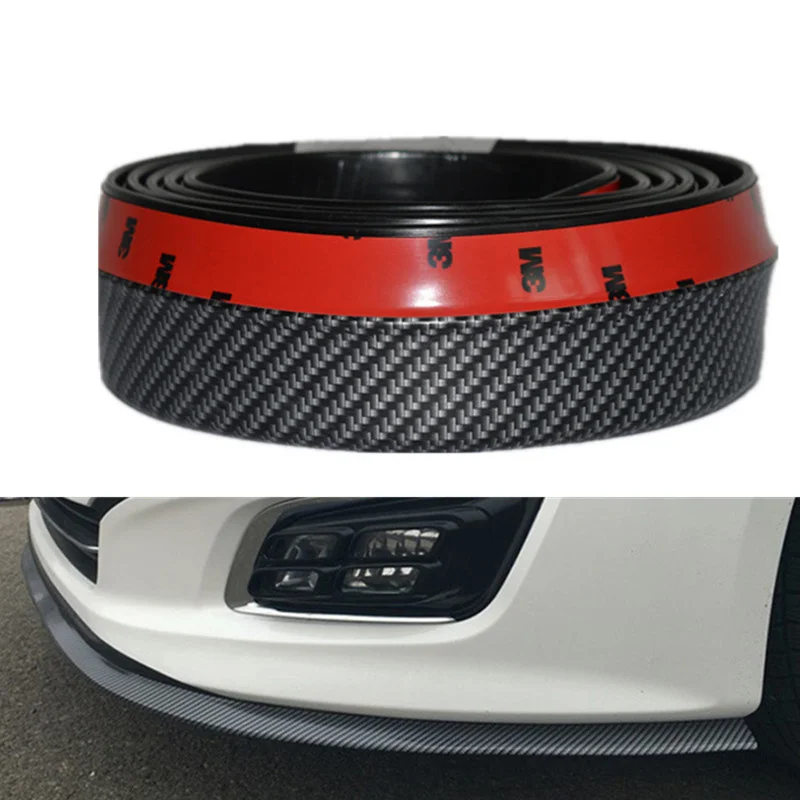 Car Front Lip Bumpers/Rubbers Lip Skirt Protector For Chevrolet Cruze Aveo Orlando HHR Impala Malibu Spark Volt Epica Sonic