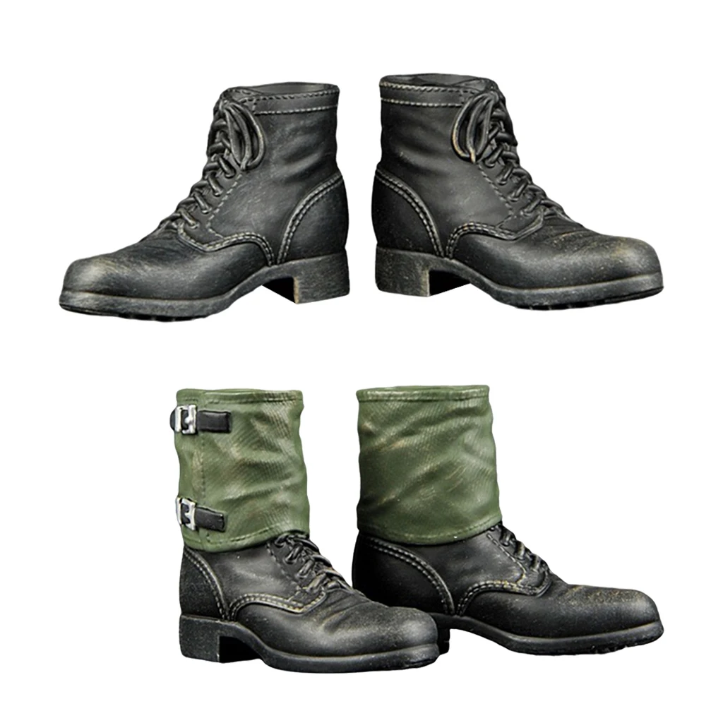 Chaussures skip boot de soldat allemand de la seconde guerre mondiale, figurines d'action, DID DML, dragon de naissance, corps masculin, échelle 1/6, 12 pouces