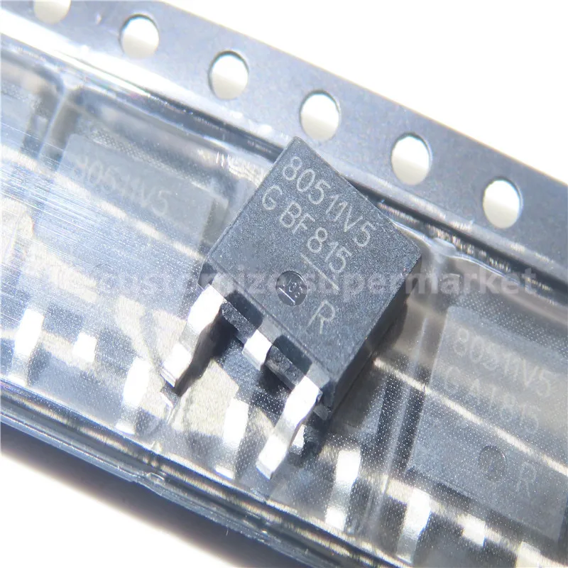 10 قطعة/الوحدة نوي 80511V5 TLF80511TFV50 إلى-252 SMD الترانزستور