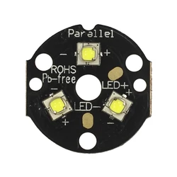 Triple Luminus SST-20 SMD 3535 LED Emitter with KDLITKER 20mm DTP Copper MCPCB Parallel with Optics Flashlight DIY