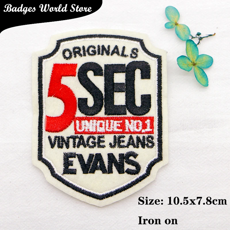 Pistol Airplane Mountain Alphabet Shield Totem Icon Embroidery Applique Patches For Clothing DIY Sew up Badges on the Backpack