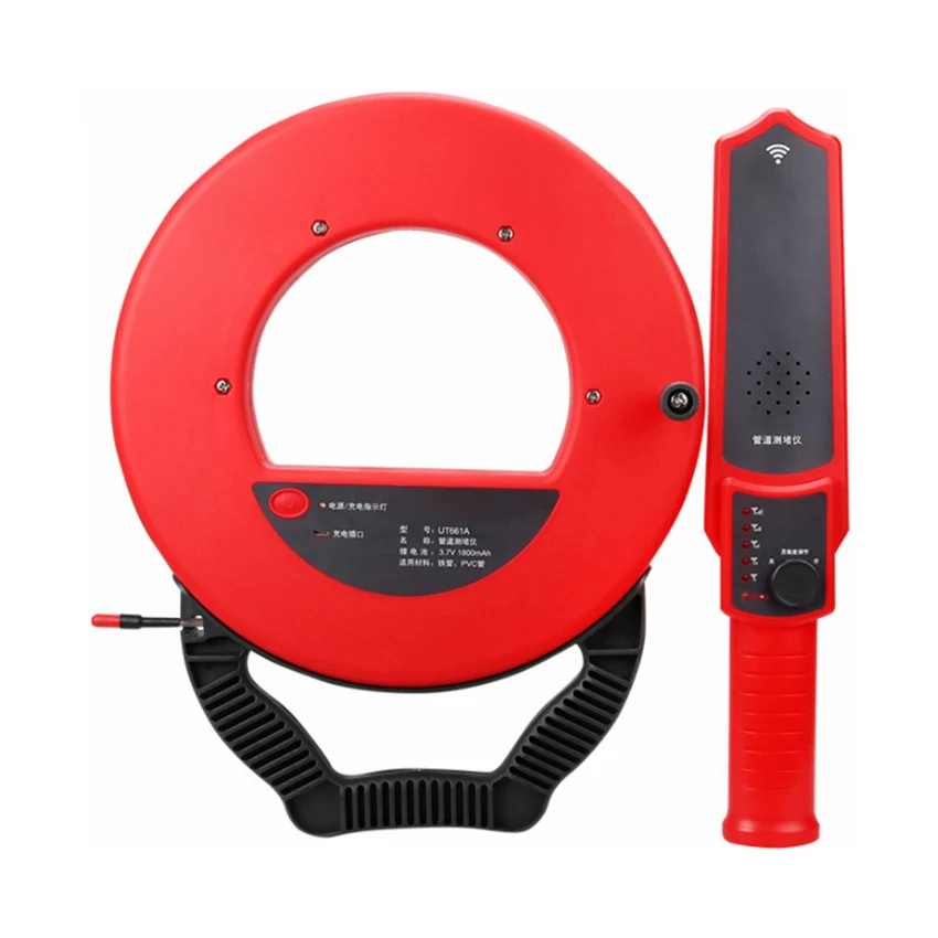 

UT661A/UT661B Wall PVC Iron Pipe Blockage Detector Diagnostic Scanner Pipeline Blocking Clogging Plumber Instrument 100-240V