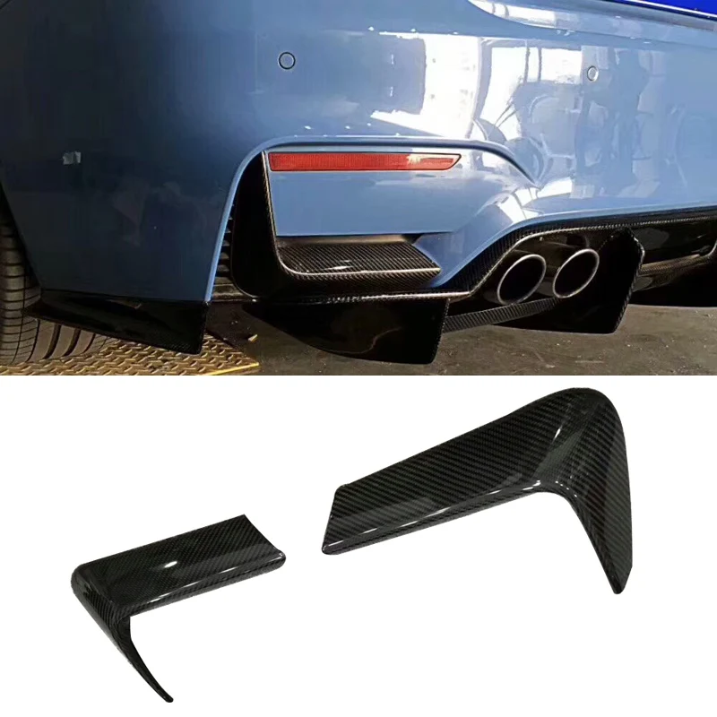 Carbon fiber Rear Bumper Lip Spoiler Decorative parts For BMW F80 M3 F82 M4