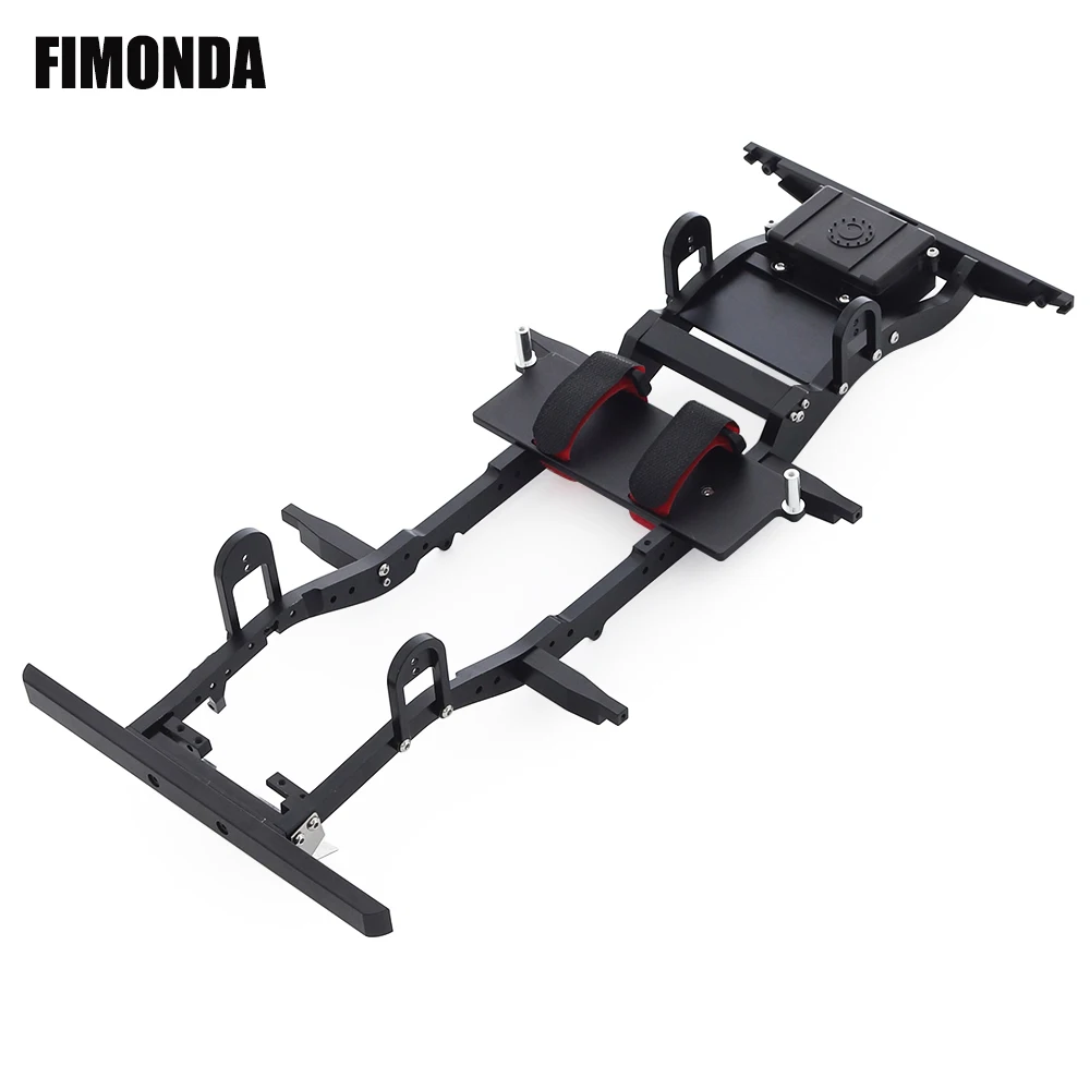 FIMONDA 1/10 Scale Metal Girder Frame Chassis for RC Crawler Truck RC4WD Gelande II FJ40 G2 D90 TF2 Defender DIY Parts