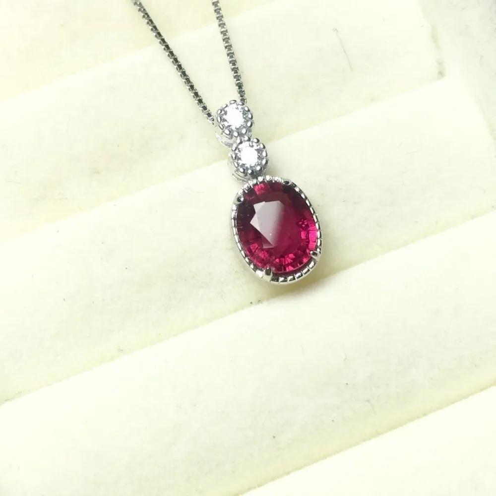 

Natural tourmaline Jewelry Real 925 Silver Jewelry Color Beautiful Style Design Novel Jewelry Gathering for Women