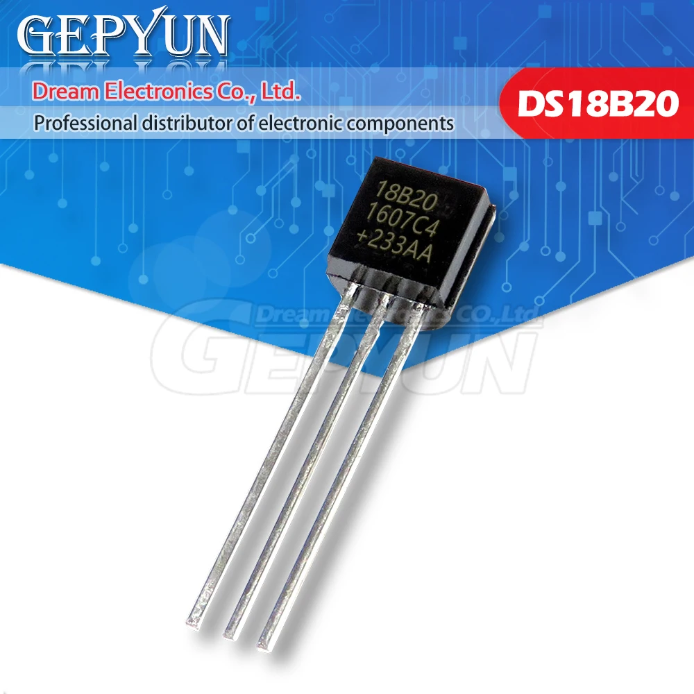 10pcs DS18B20 TO92 18B20 18S20 TO-92 IC CHIP Thermometer Temperature Sensor