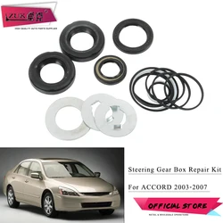 ZUK For HONDA For ACCORD Power Steering Gear Box Repair Kit O-Ring Oil Seal Gasket Set Year 2003-2007 CM4 CM5 CM6 2.0L 2.4L 3.0L