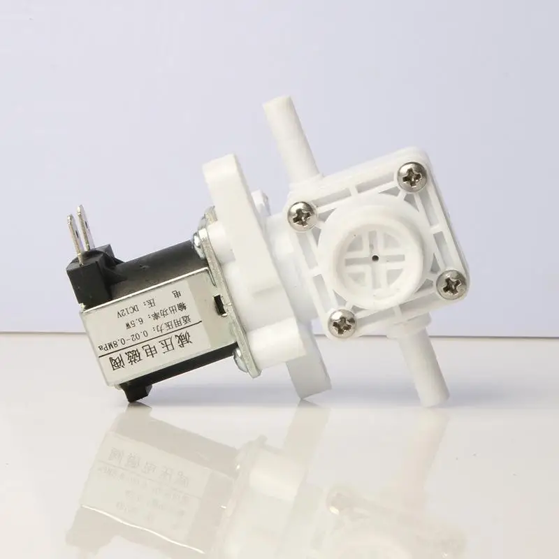 2PCS Regulator Valve Inlet Solenoid Valve Smart Toilet Toilet Inlet Valve 2 Points 12V Constant Pressure Decompression