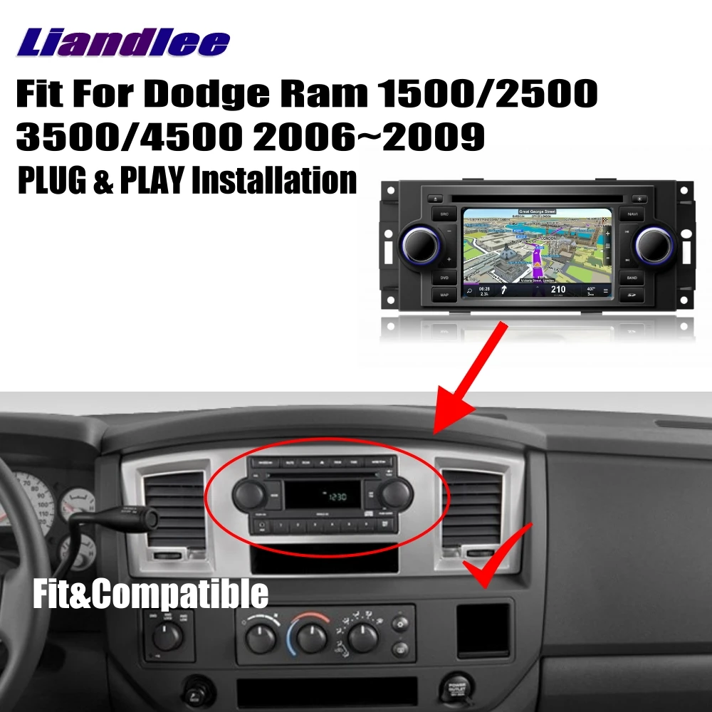 

Car Android Multimedia For Dodge Ram 1500/2500/3500/4500 2006-2009 Radio CD DVD Player GPS Navigation HD Screen System