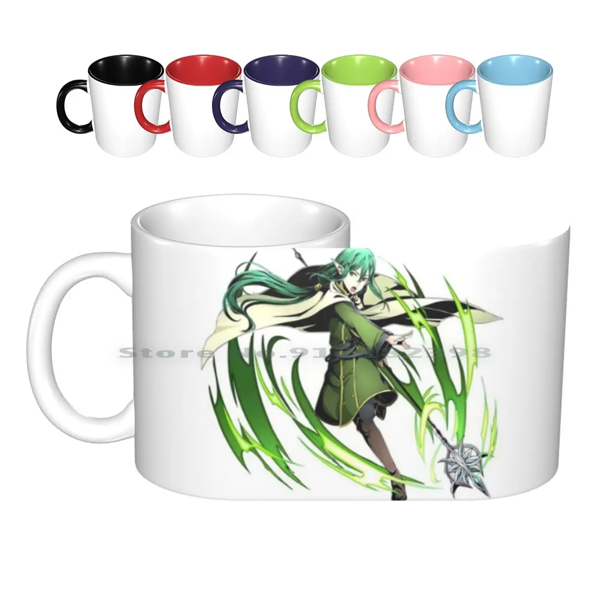 Riveria Ljos Alf-Ni Deai Wo Motomeru No Wa Machigatteiru Darou Ka / Is It Wrong To Try To Pick Up Girls In A ? Ceramic Mugs