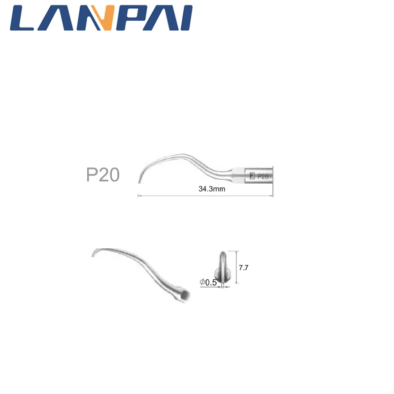 Lanpai 1 Pcs Dental Work Tips Handle Of Ultrasonic Cleaning Machine For EMS External Built-in Can Be Used