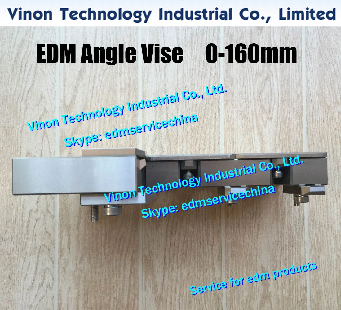 Precision Angle Vise 0-160mm (manual and adjustable) VS27 edm Jig Tools (Rectangular Fine-Tuning) 160mm Square quick clamp wire