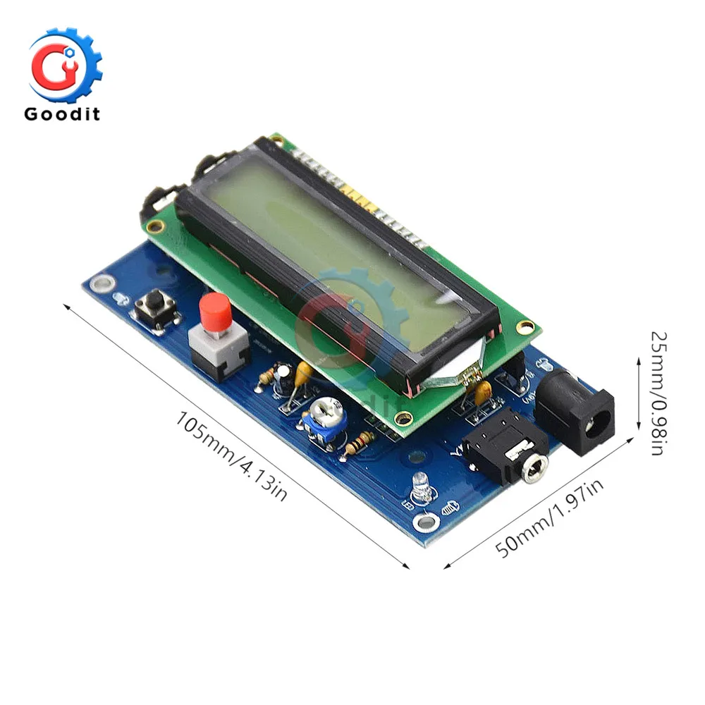 Ham Radio Essential Morse Code CW Decoder Reader Morse Code Translator Ham Radio Accessory DC7-12V/500mA