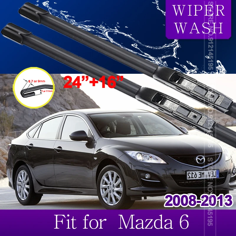 

Car Wiper Blade for Mazda 6 2008~2013 GH Mazda6 GH1 GH2 Front Windscreen Windshield Wipers Car Accessories 2009 2010 2011 2012