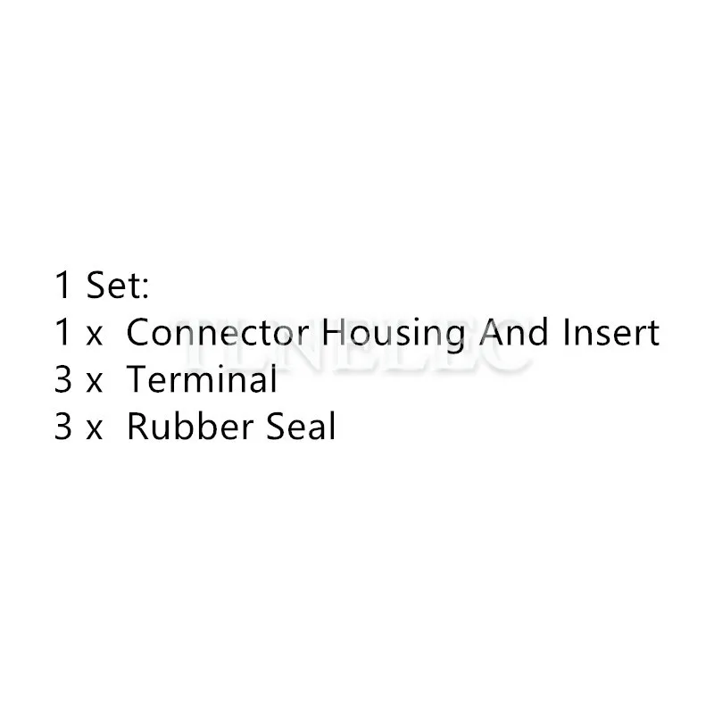 1J0973723G 3.5 MM 3 PIN Way หญิงสีเทากันน้ำอัตโนมัติหมอก Connector เซนเซอร์เพลาข้อเหวี่ยงปลั๊กสำหรับ VW Audi Skoda