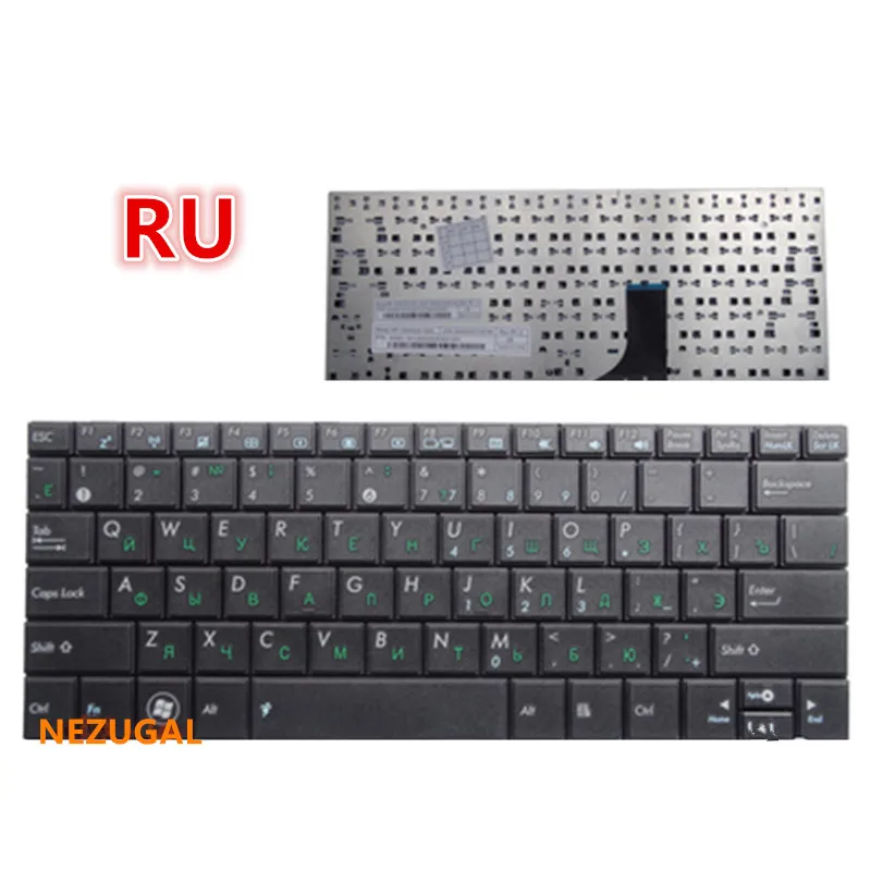 

Russian laptop Keyboard for ASUS EEEPC EEE PC 1005 1005HD 1005HA 1001 1001H 1005H 1008 1008H 1008HA 1001HA RU 9J.N1Q82.10R