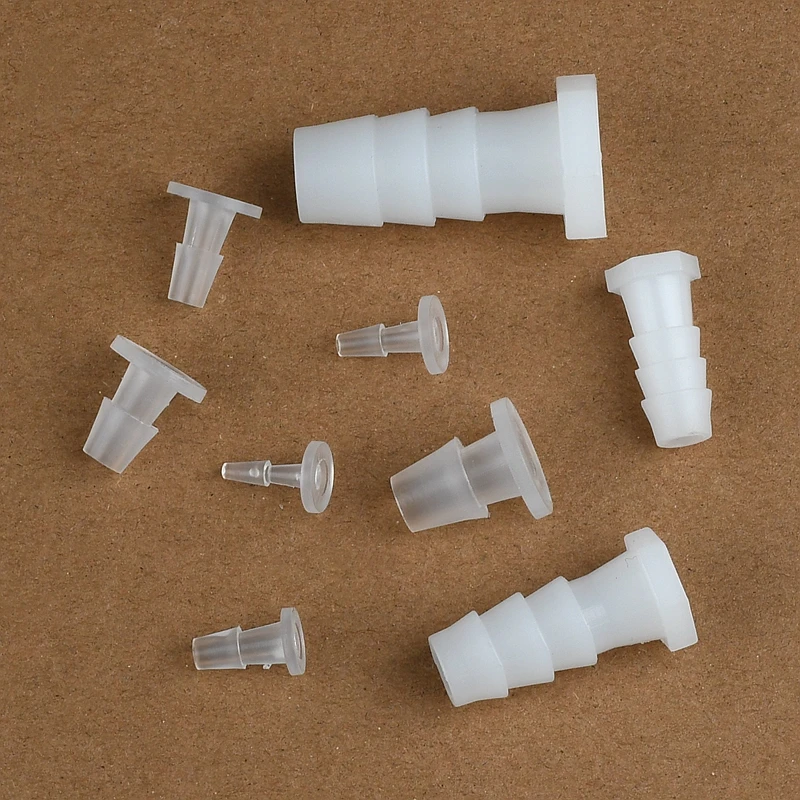 2-100pcs 1.6-14mm Hose Pipe plug Micro Irrigation Fittings Aquarium Fish Tank Air Pump Aerator Pagoda Pipe End Cap Connectors