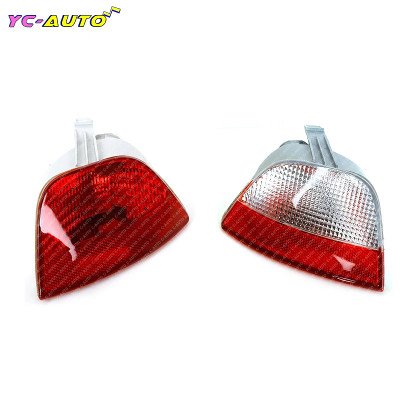 Car Rear Bumper Fog Light Lamp For Ford Focus 2005 2006 2007 2008 Hatchback 5-Door Reflector Tail Light Lamp Without Bulbs