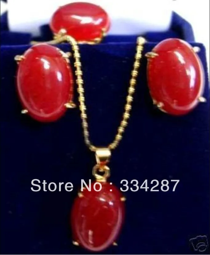 Free shipping !5 color-blue/red/pink/purple/green jades-tiger eye stone earring pendant ring set