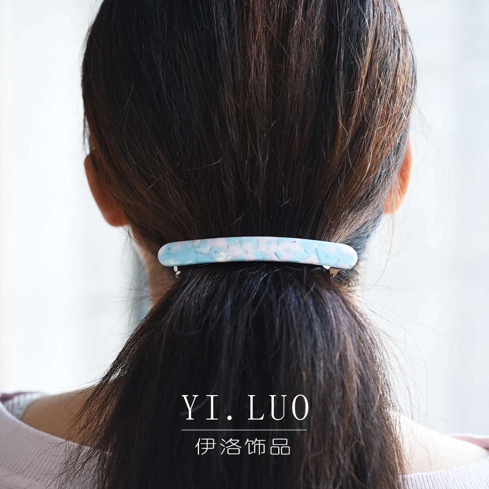 Women headwear cute hair clip super large vintage hair barrette thick ponytail clamp  fashion hair accessories for women