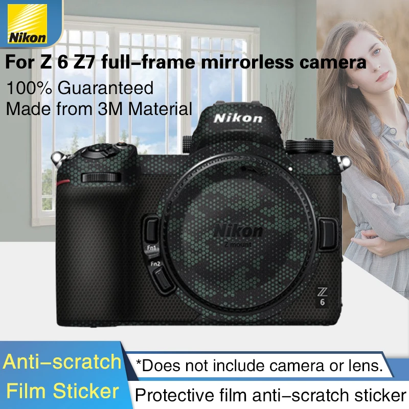 

Camera Skin Decal Sticker Nikon Z6 Z7 Anti-scratch Decal Skin Wrap Cover Protector Case Film Sticker