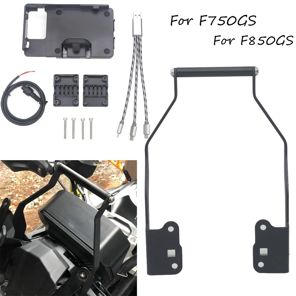 

2019 New F750 F850 Stand Holder Mobile Phone GPS Navigation Plate Bracket For BMW 2018 2019 F750GS F850GS