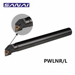 PWLNR/L08 Turning Tool Holder CNC Lathe Cutting Bar S20R-PWLNR08 S25R-PWLNR08 S32S- PWLNR08 Turning Rod Metal Cutter